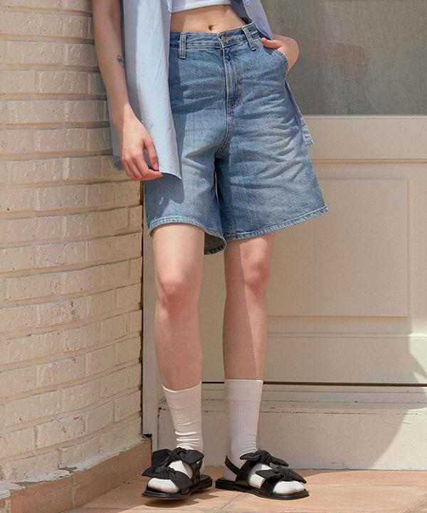 Koseuegeu Clean Denim Shorts_Ehpt6255