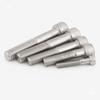 304/316 Stainless Steel Hex Socket Half-Thread Cap Screws, Extended Cup Head, Sizes 4M-12M