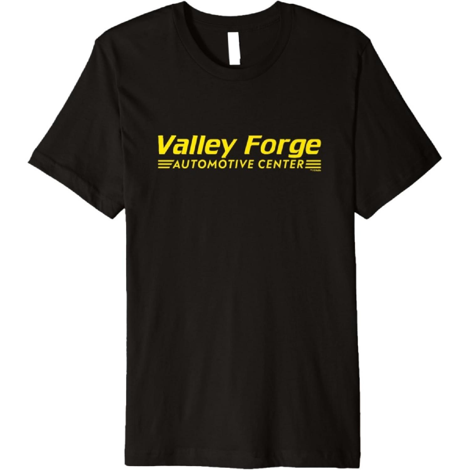 Tires Valley Forge Automotive Officially Licensed Premium T-Shirt S