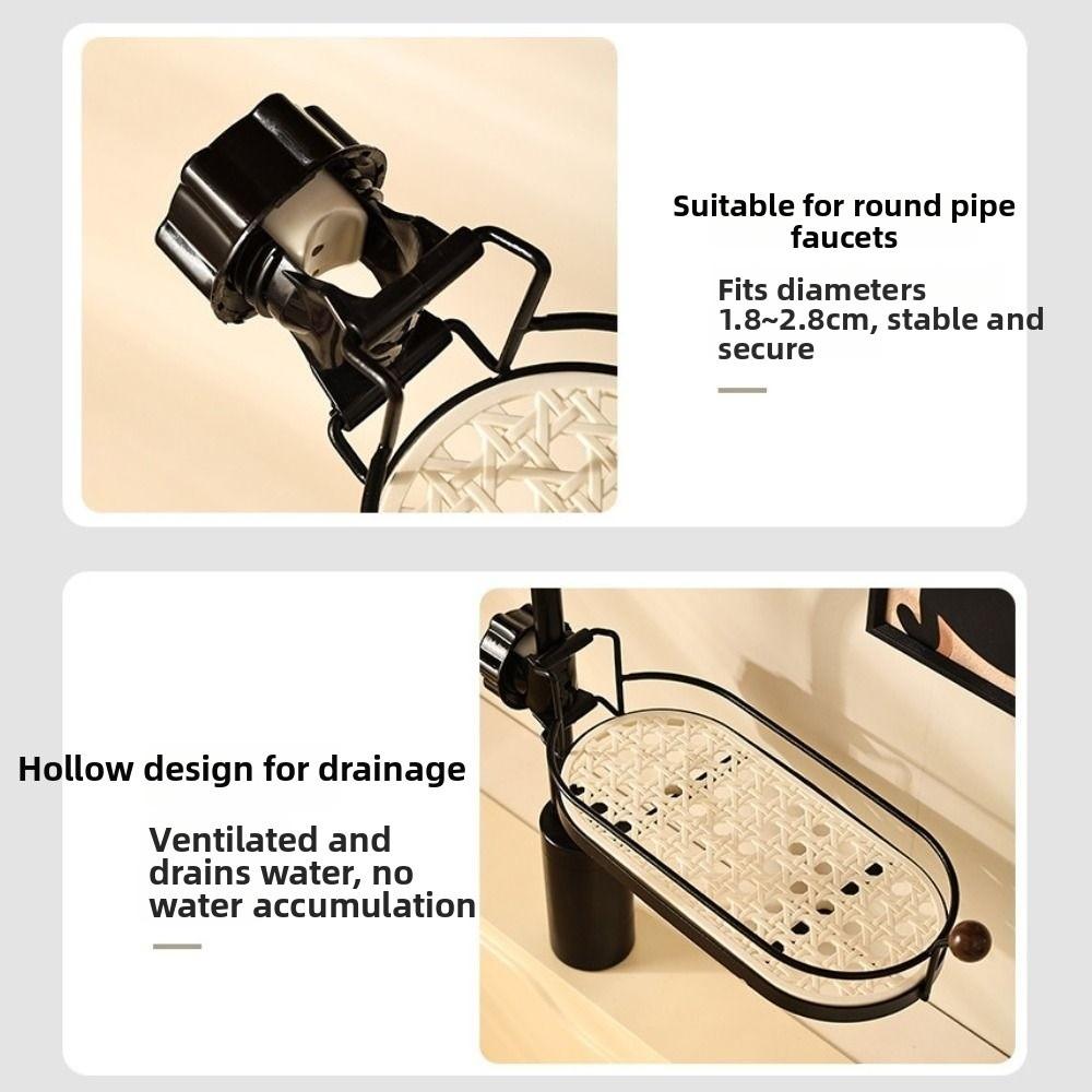 Waterproof Shower Shampoo Holder Removable Sink Drain Organizer Dishcloth Drain Basket Home Use