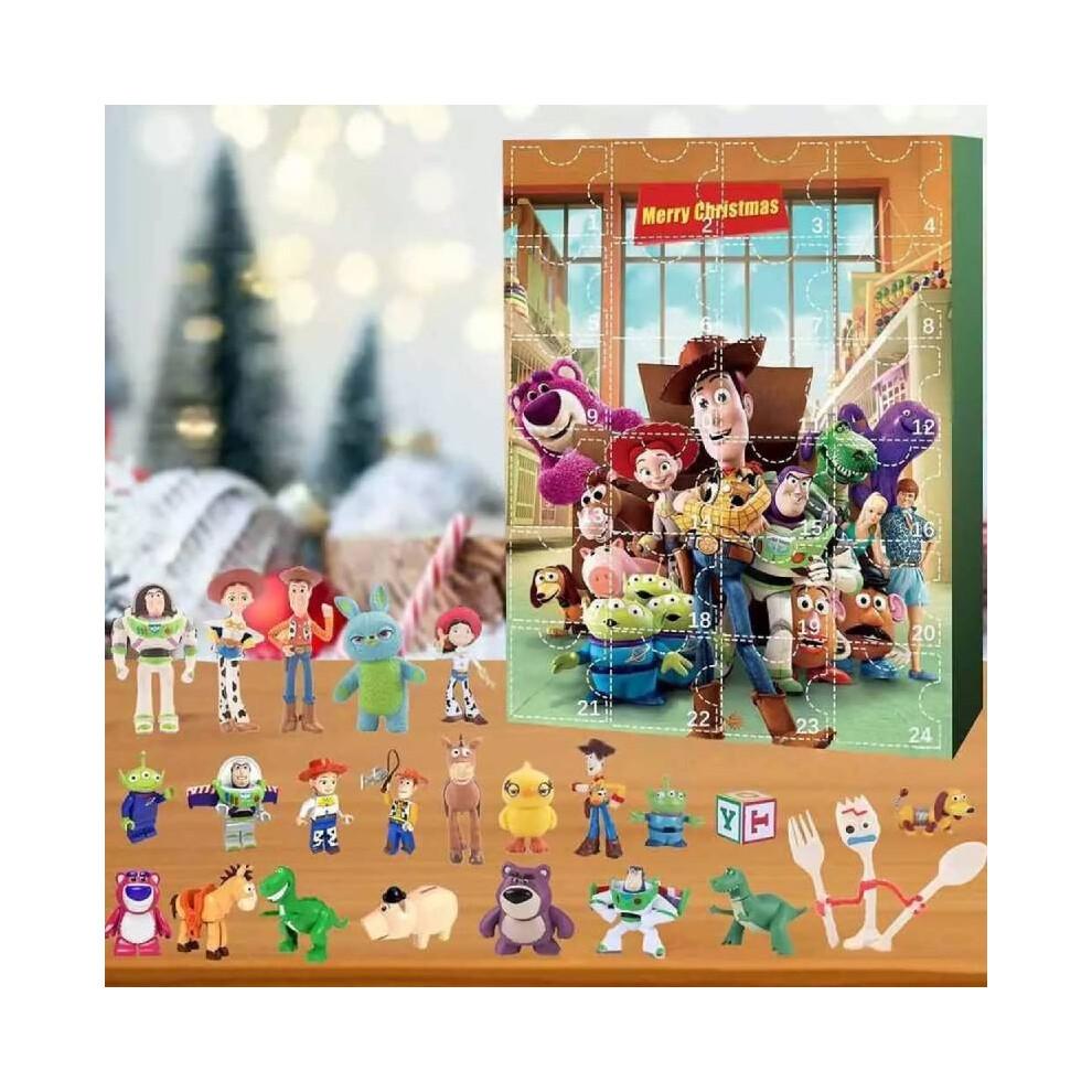 Christmas Story Toy Advent Countdown Calendar 24 Days Xmas Blind Toys Box Gift