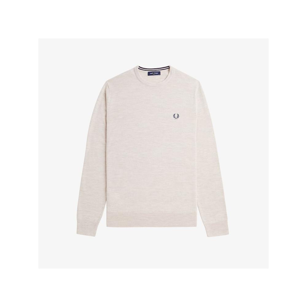Fred Perry [genuine] Fred Perry [baseline] Classic Crewneck Merino Wool Blend Knit  X23  Afpm2439601 X23 qzgAfpm2439601 X23
