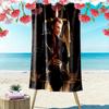 Rhythm: Johnny's Electric Night Beach Towel Beach Beach Towel for Vacation Photos Absorbent Bath Towel Quick-drying Swim Towel Seaside