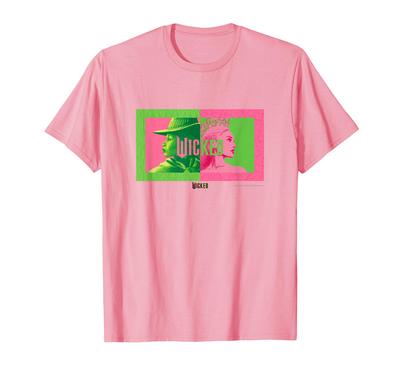 Wicked WITCHES ILLUSTRATION (Pink) T-shirt