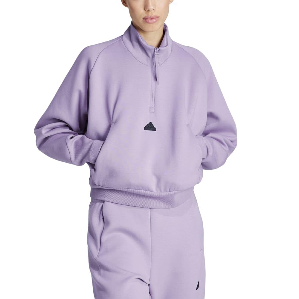 

Jersey Top Quarter Zip Track Jacket KLT37 Fig [Adidas] Z.N.E. Women s Pre-Loved (IS3899) J/XL