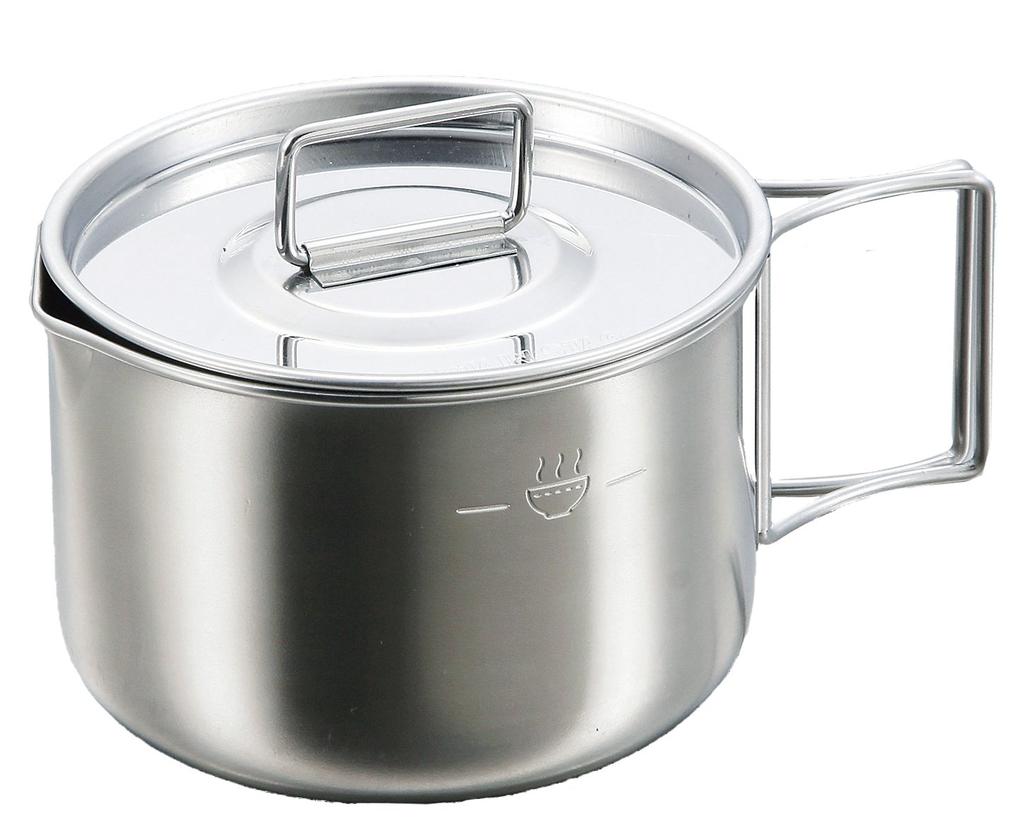 Captain Stag Stainless Steel Ramen Cooker 570ml Refill M-5512