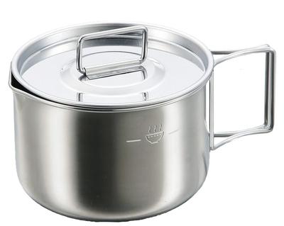 Captain Stag Stainless Steel Ramen Cooker, 570ml Refill, M-5512