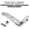 1 Pair Aluminum Motorcycle Kickstand Extension Kit Fit for Harley Touring Models 1991-2021