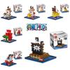 One Piece Pirate Boat Building Block Toy Mini Figure Collection Gift For Kids
