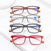 Anti Blue Light Reading Glasses Men Vintage Matte Square Presbyopia Eyeglasses Women Ultralight Farsighted Eyewear +1.0 To +3.5