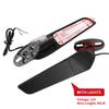 For Yamaha R15V3 R25 R3 R1 R125 YZF Kawasaki ZX6R ZX10R Modified Rearview Mirrors CBR Wind Wing Adjustable Rotating Side Mirror