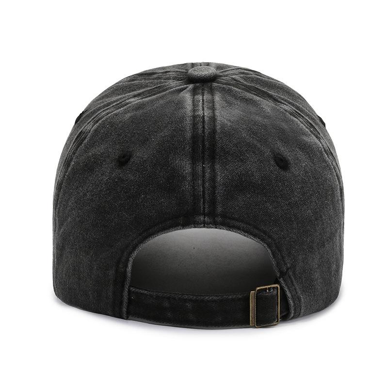 Hat Men's Personality Washing Old Letter Embroidery Cap Outdoor Fashion Women's Shade Couple Baseball Cap