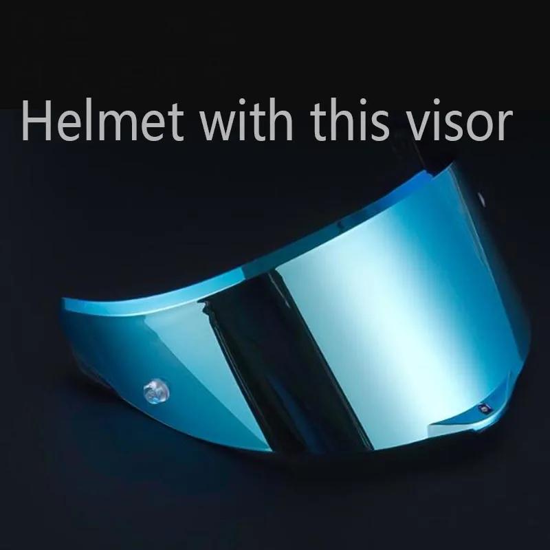 Carbon Fibre Full Face Helmet Motocross Racing Capacete Single Nail High End Configuration Motorcycle Equipments