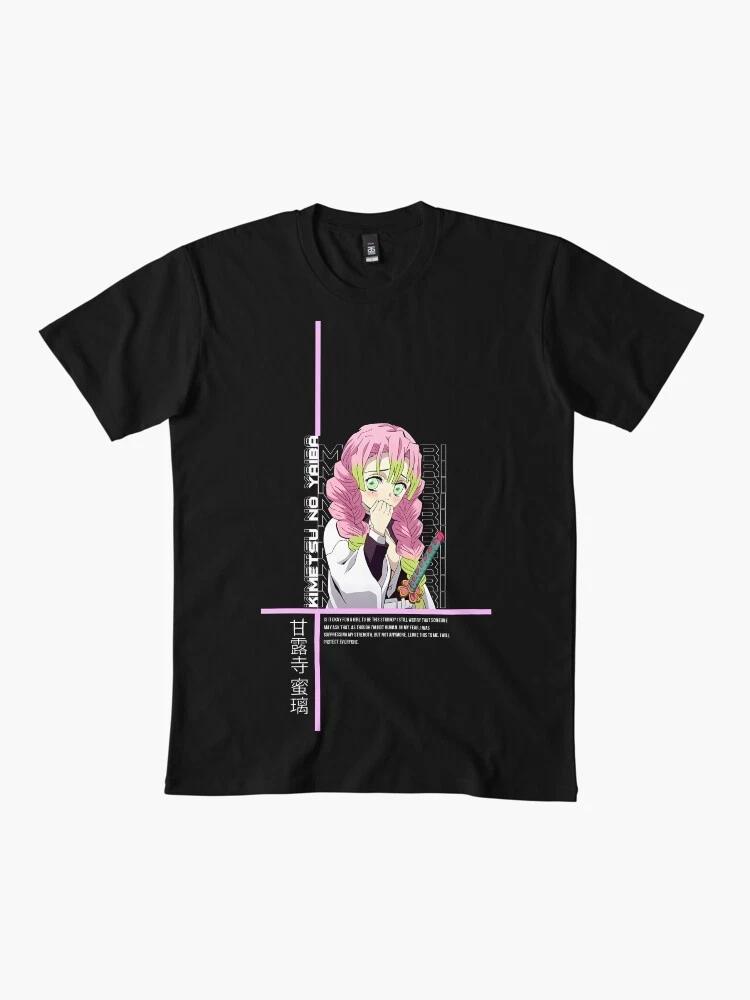Anime Demon Slayer Mitsuri Love Cute Hot Basic Unisex T Shirt S