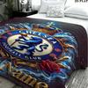 1PC Chelsea F Custom Name Patterned Flannel Blanket Suitable For All Seasons for Home Decor Warmth and Comfort Gifts Holiday Present