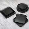Yicang Black Melamine Rectangular Serving Tray