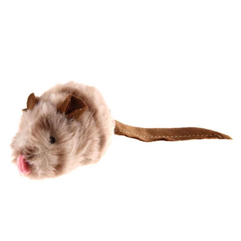 

Іграшка GiGwi Cat Teaser Feather Toy: Інтерактивна звукова іграшка для прорізування зубів для кішок із імітацією пташки та миші.