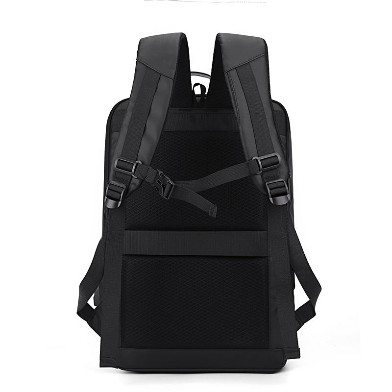 Large capacity business backpack,men's stylish student backpack, multifunctional laptop storage backpack,With USB port.