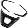 Korlot Carbon Fiber Style Interior Steering Wheel Cover Trim for Chevrolet Trailblazer 2021-2026,Trax 2024-2026