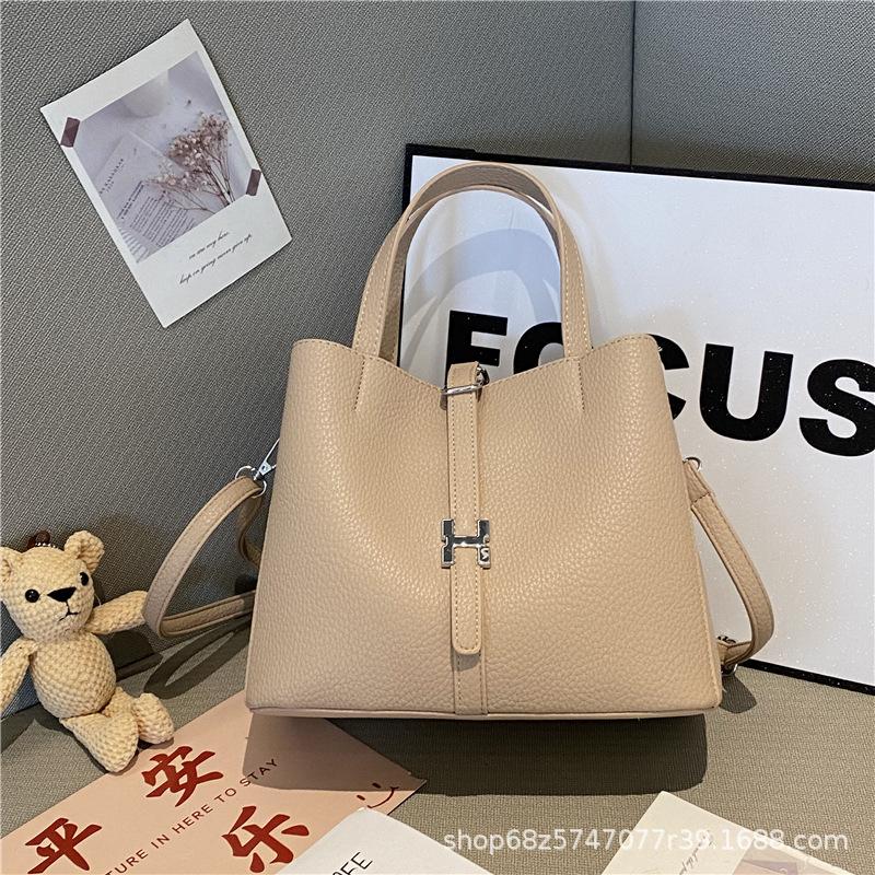 

Bucket bag niche handbag soft pitot messenger bag premium commuter bag women s shoulder bag абрикосовый