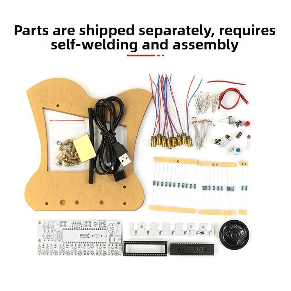 

DIY Electronic Piano Kit HU-013 7-Piano Player: Soldering Practice Project For Test Measurement Tool Accessory China Mainland