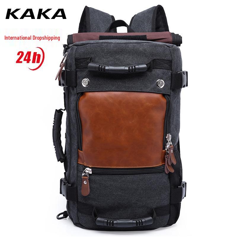 Retro Canvas Men's Multifunctional Large Capacity Travel Backpack
