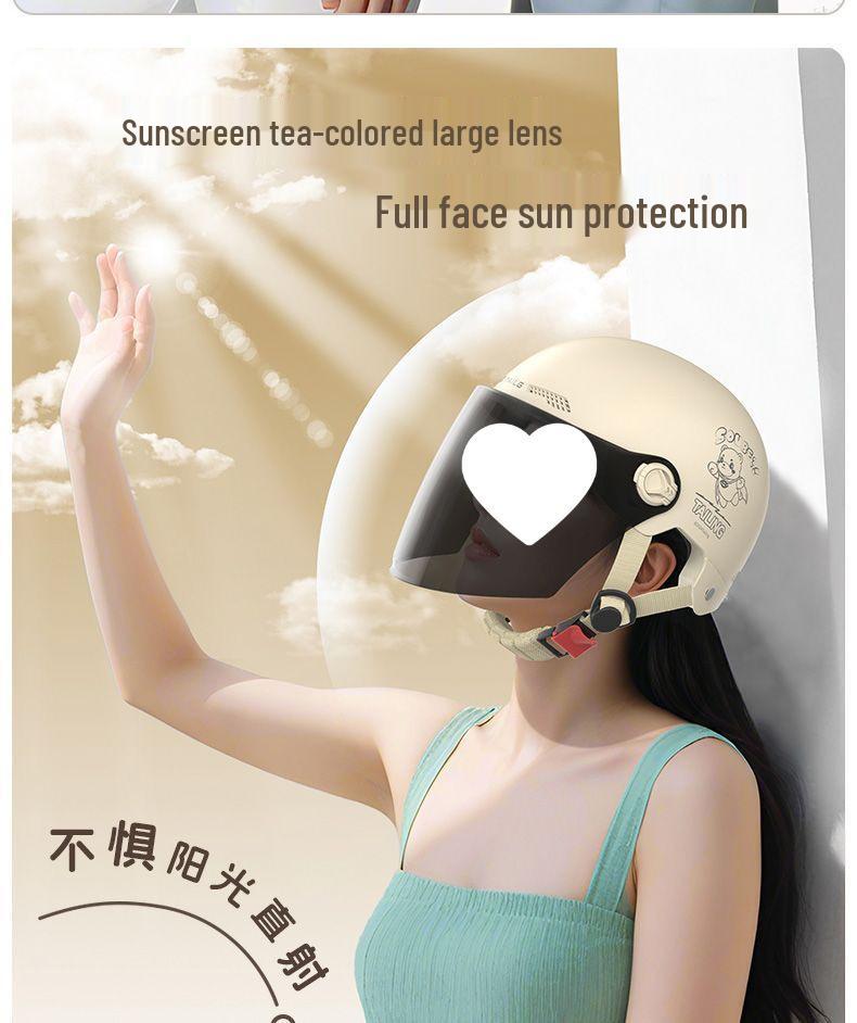 Certified Electric Scooter Helmet for Adults, Universal Half Helmet with Sun Protection for All Seasons