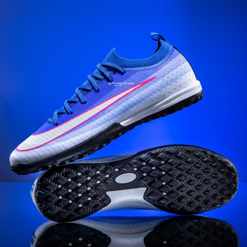 World Cup Spike 17 Low-Top AG Football Boots for Teen Boys & Girls - Multi-Stud for Real Match On Artificial Turf