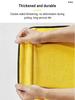 10/20PCS Car Wash Towels Cleaning Cloth Absorbent Dry Cloth General Purpose Microfiber Towel Thickened Yellow 30/40/60cm 1-10 pcs