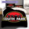 South Park Art Pattern Bedding Home Decoration Birthday Gift ( 1 duvet cover + 2 pillowcase, without core),fan merchandise.