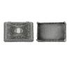 Antique Vintage Jewelry Box Silver Storage Jewelry Box Musical Jewelry Box  For Ladies