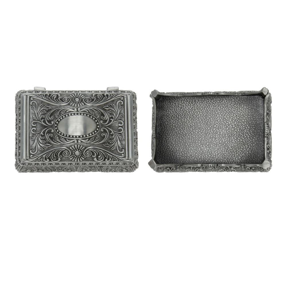 Antique Vintage Jewelry Box Silver Storage Jewelry Box Musical Jewelry Box For Ladies