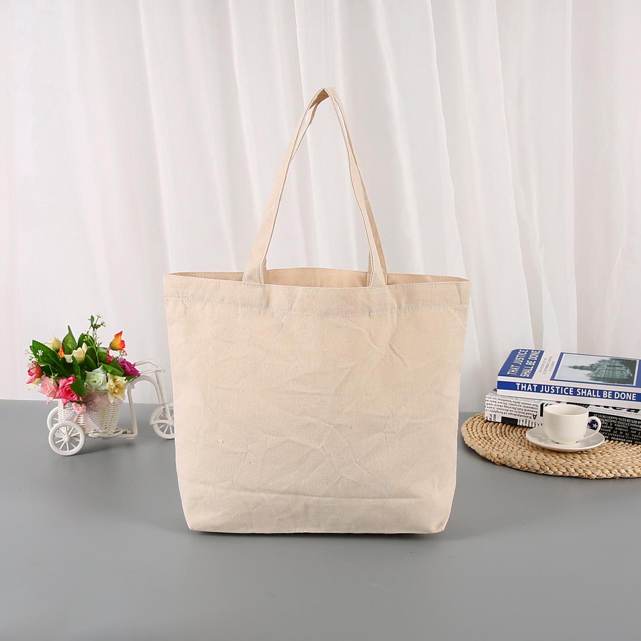 

Женская сумка через плечо из холста большой вместимости - с возможностью персонализации логотипом, в японском и корейском стиле