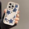 Blue and Black Stars for iPhone16ProMax Mobile Phone Case 14 Apple 13 Matte 12/15 Premium 11 Factory