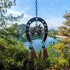 Retro Wind Chimes, Creative Horseshoe Design, Outdoor Love Wind Chimes, Courtyard Wind Chimes, Perfect Garden Hangings