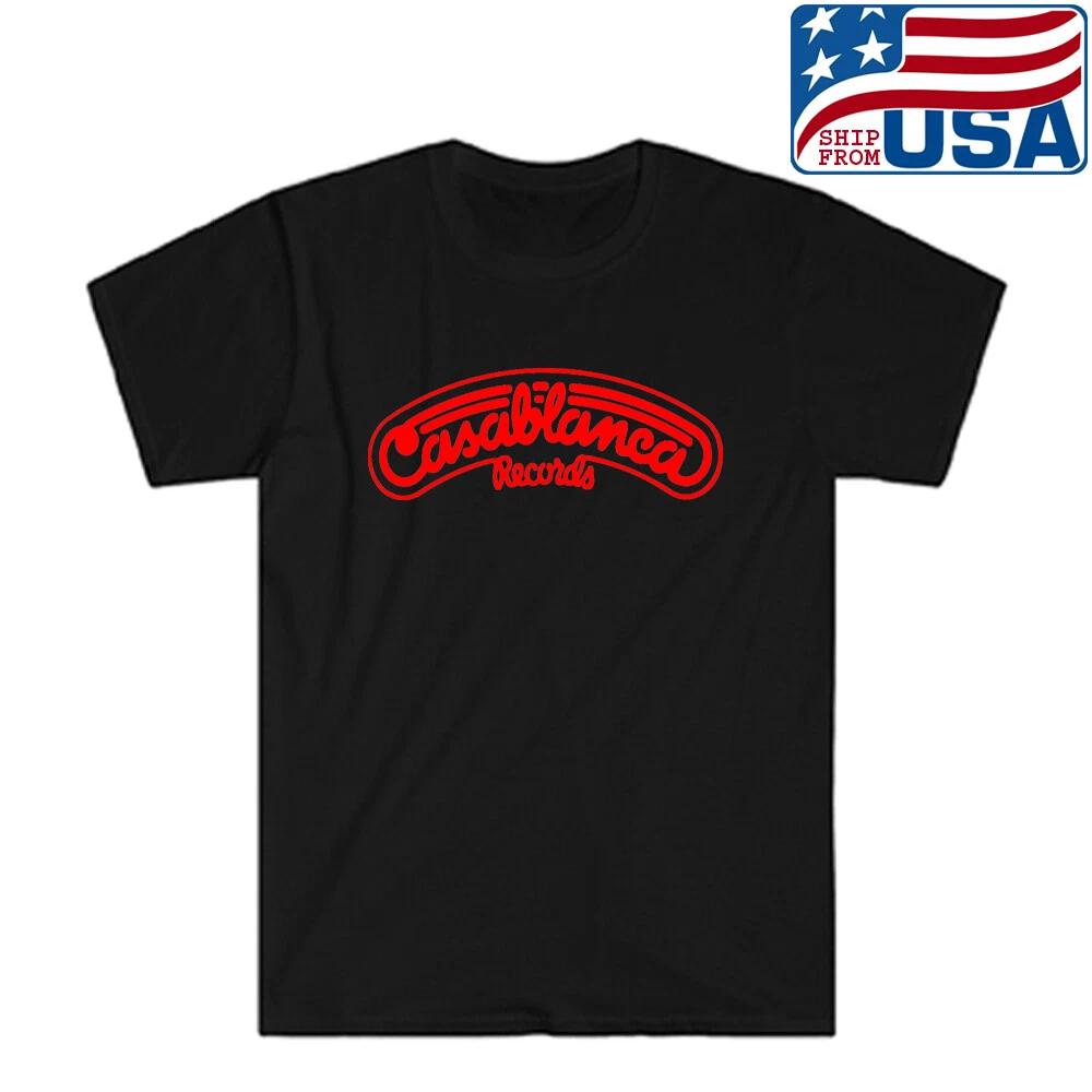 Casablanca Records Men s Black Size S to 5XL S