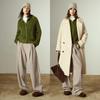 Chuyu Women's Winter Retro Mori Casual Pants