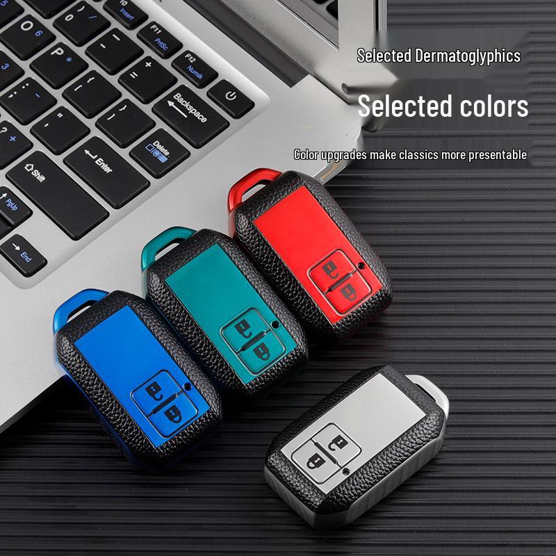 Suzuki Jimny Mazda Leather Key Case: Protective Cover for Car Keys