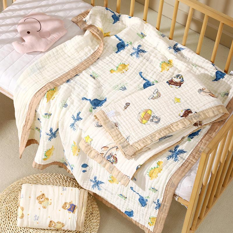 Washable Baby Gauze Quilt & Bath Towel for Cool Summer Use