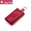 Men's Genuine Leather Large Capacity Key Holder - Multi-functional Waist Hanging Key Case for Home Use