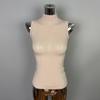 Women's Korean Soft Skin-Friendly Sexy Slimming Sleeveless Turtleneck Vest