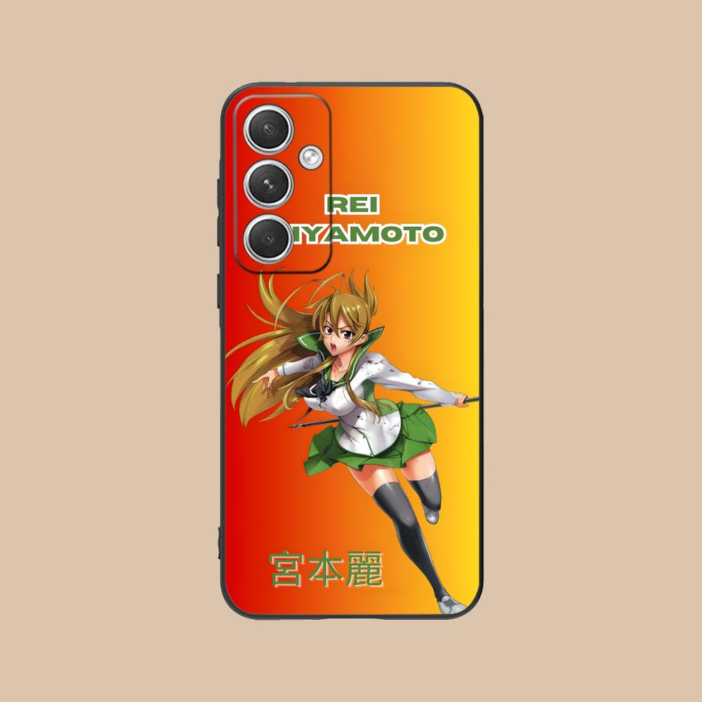 Highschool Rei Miyamoto Phone Case for Samsung Galaxy S26 S25 S24 S23 S22 S21 S20 Note20 Plus FE Ultra Colorful Cover Pretty