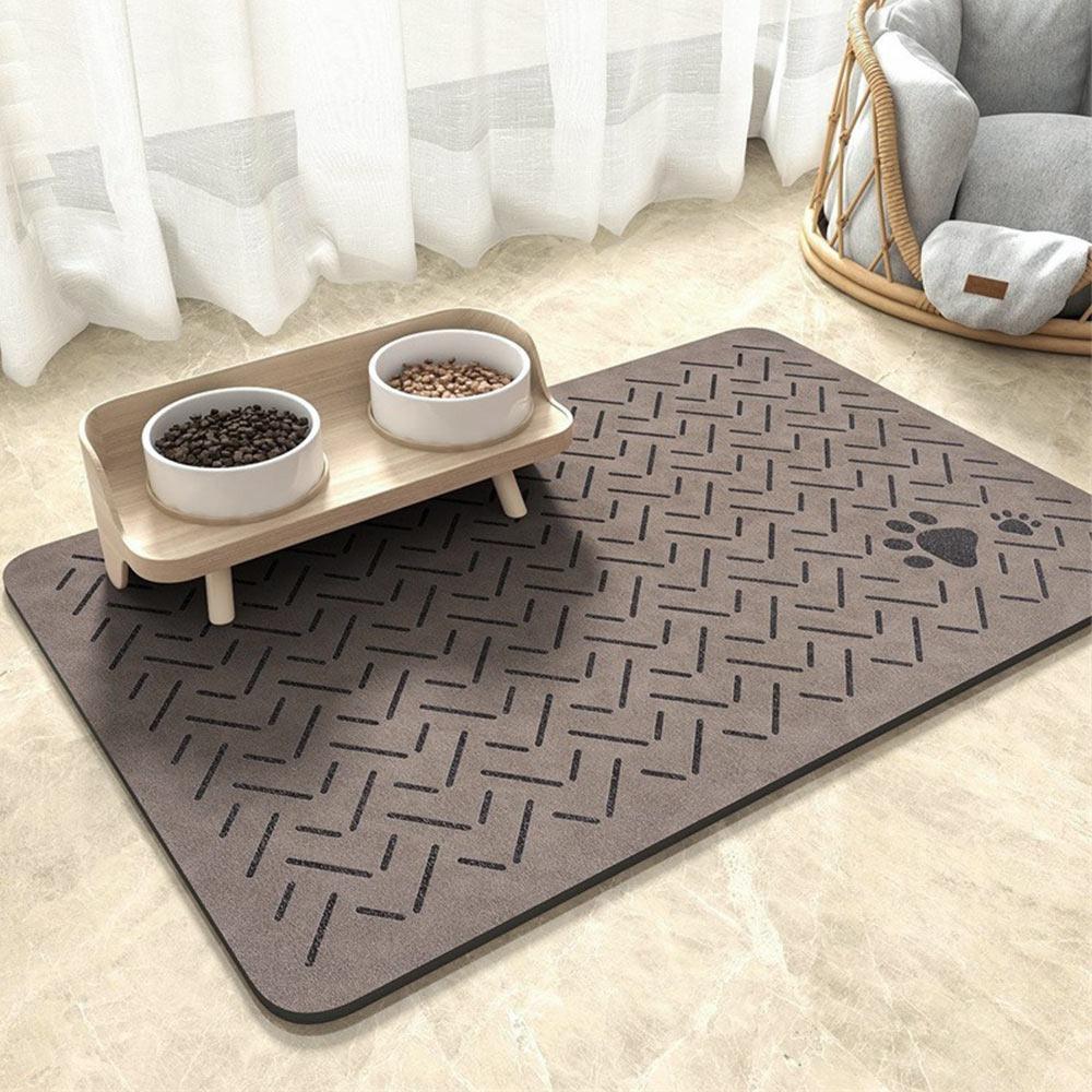 Anti Slip Pet Feeding Pad Dirt Resistance Pet Mats Practical Cat Dog Sleeping Mat