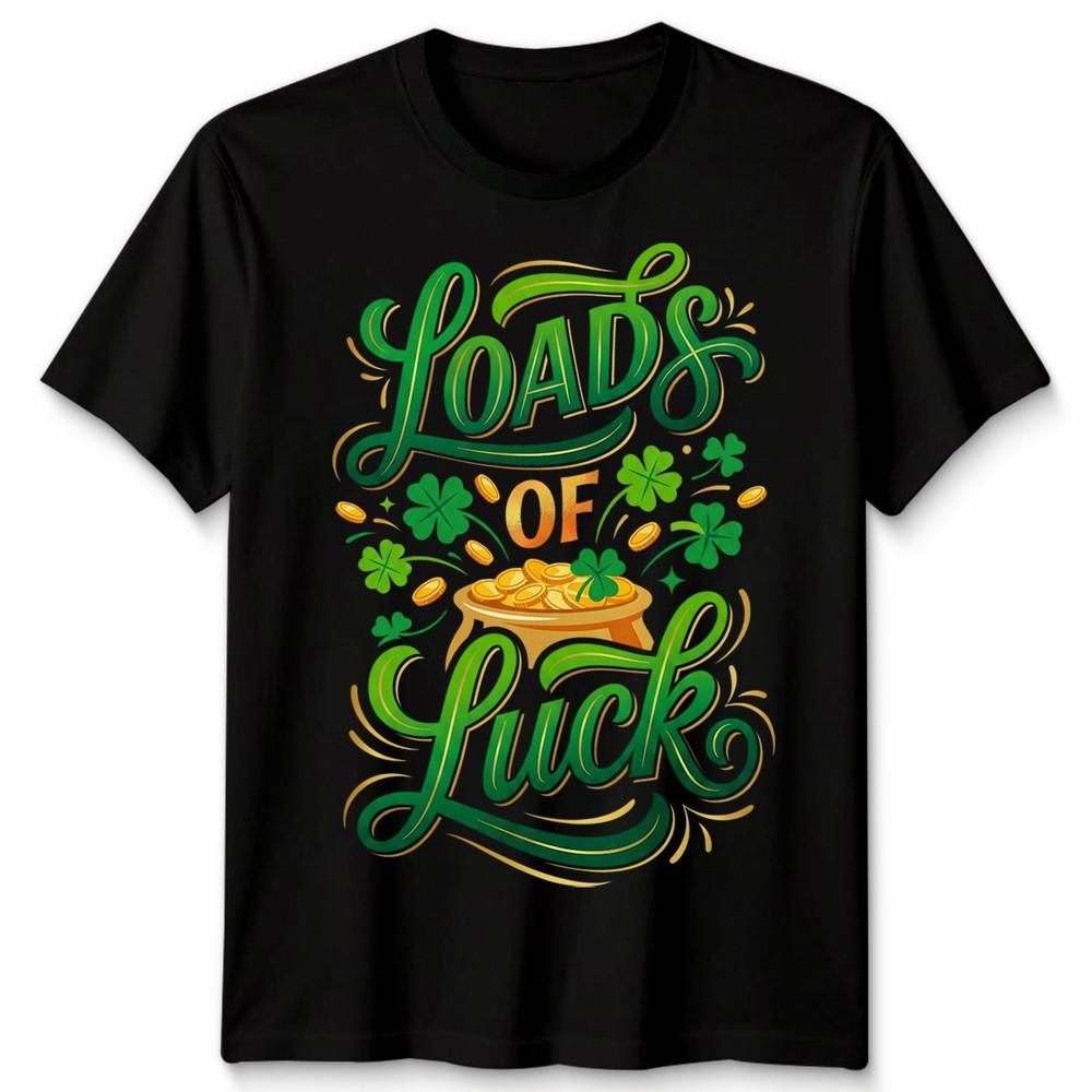 Loads Of Luck St Patricks Day Holidays Unisexs TShirt Unisexs Tee Unisex Tee