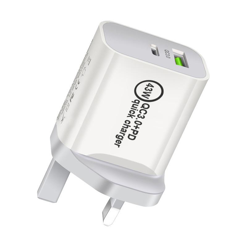 43W GaN Charger Mini PD 3.0 USB C Phone Charger For iPhone 16 15 14 Pro Samsung S25 Xiaomi Tablet iPad Air