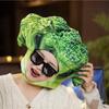 Soft Toast Head Cover Cartoon Design Durian Head Cover  Cosplay Costume Party Photo Props