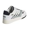 Adidas Originals Drop Step 2.0 Low Leather Lace-Up Slip-Resistant Durable Low-Top Skate Shoes Unisex Sneakers White Gray Black IG4332