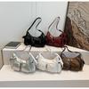 IELGY Ladies Tote Bag Cute Simple Texture Casual Shoulder Armpit Bag