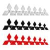 Car Logo Front Rear Stickers Decoration Badge Accessories For Mitsubishi 9 Ralliart ASX L200 Colt Outlander Pajero Lancer Cross