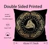 Viking Amulet Pattern Art Pillow Case Pattern Printing Pillowcase Living Room Sofa Cushion Cover Bedroom Room Decor